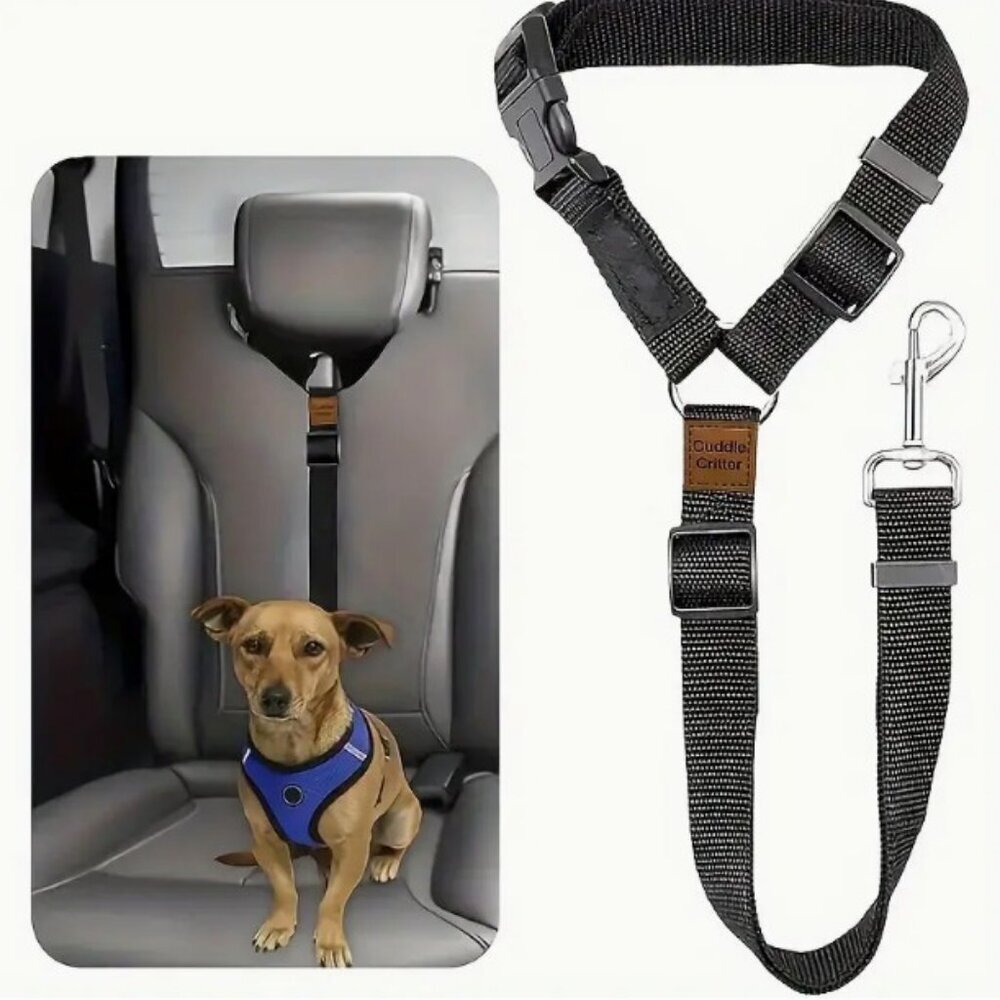 BRAND NEW DOG SEATBELT - PURPLE - Picture 4 of 4